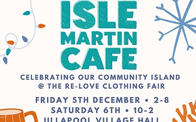 Isle Martin Café at the Re-Love Clothing Fair